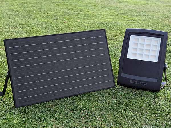 Foco Solar 150W Eledco jardín