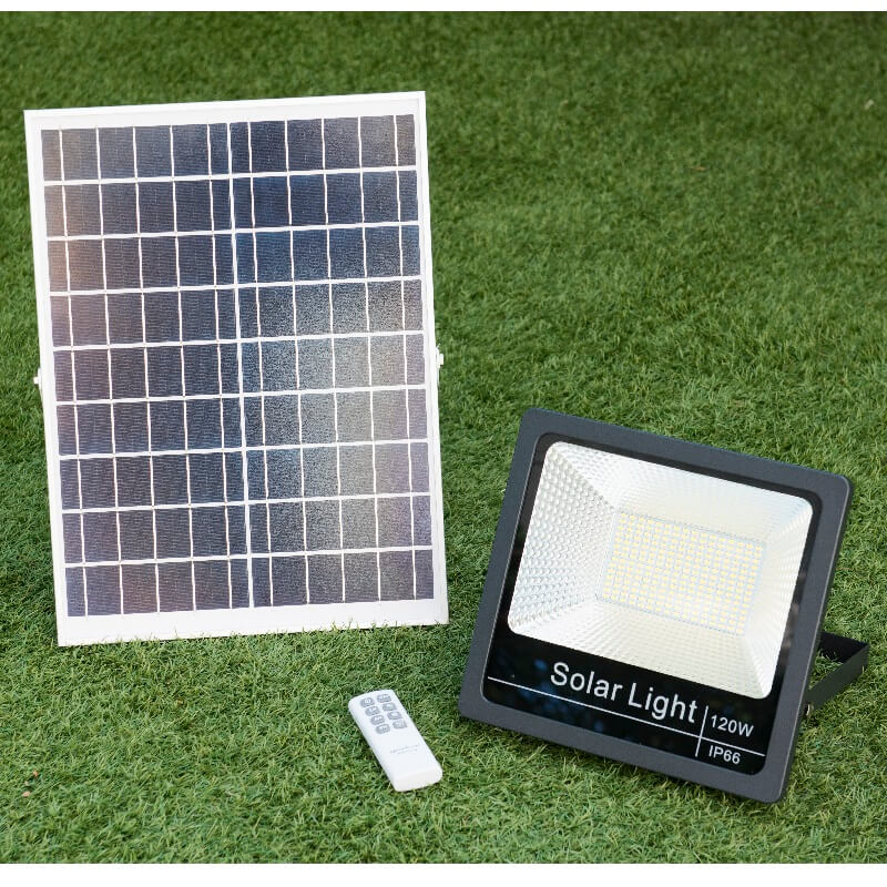 Foco Solar 120W Eledco jardín