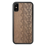 Wooden Case for iPhone XS/X Geometric