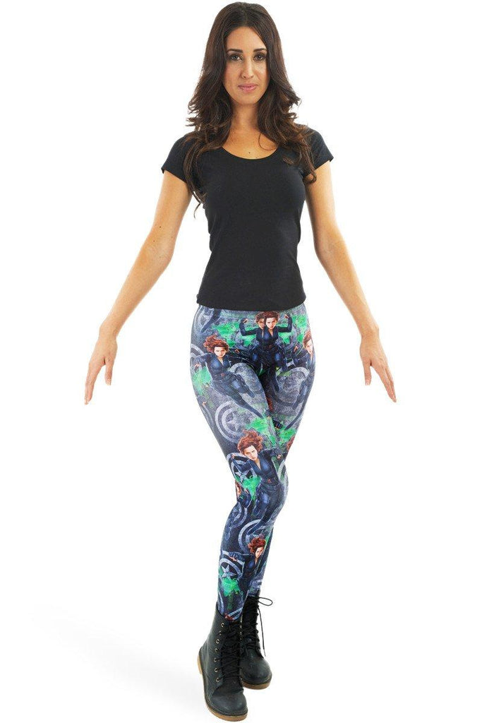 Black Widow Leggings – Living Dead Clothing