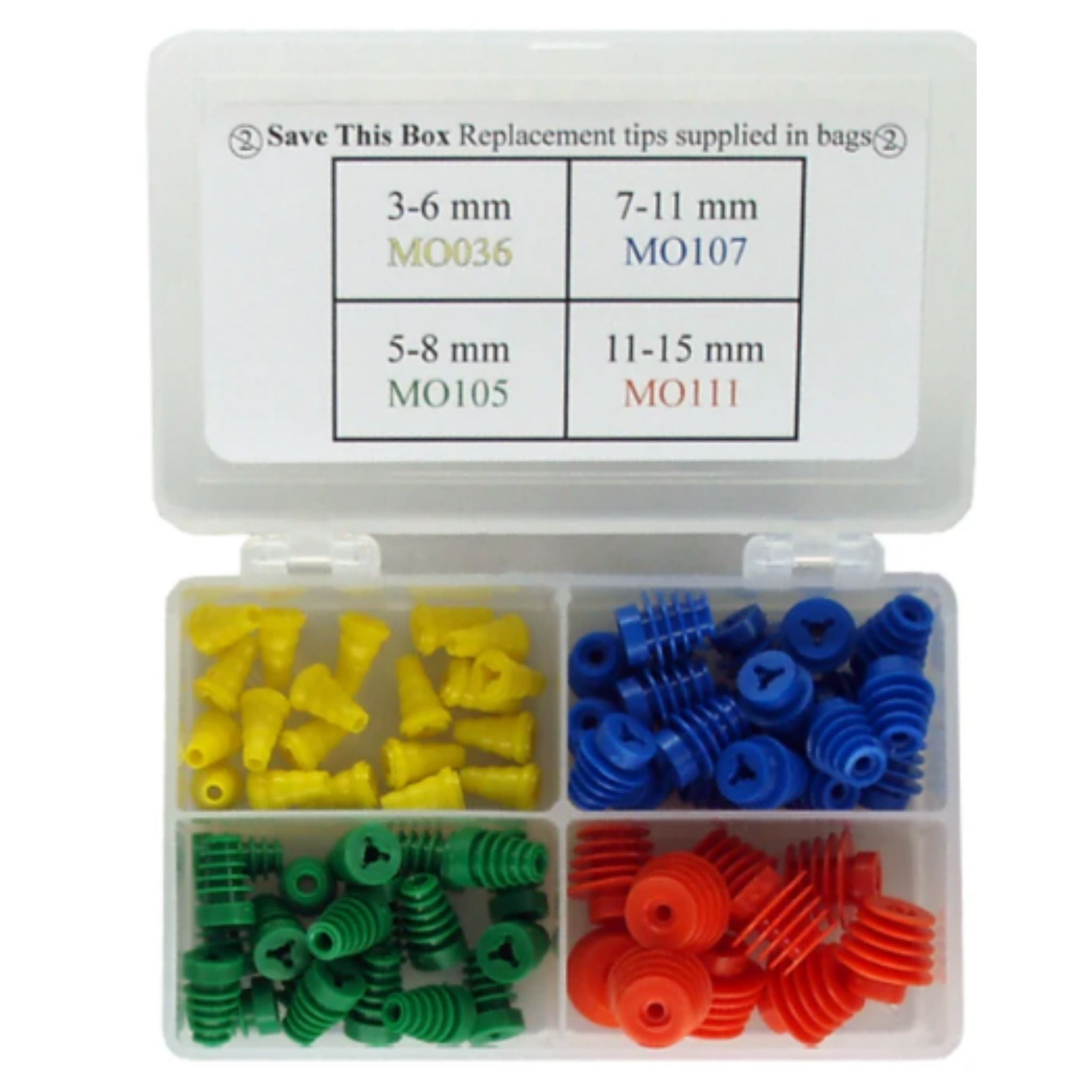 "MO" Clinical Single Use Eartip Set TS282
