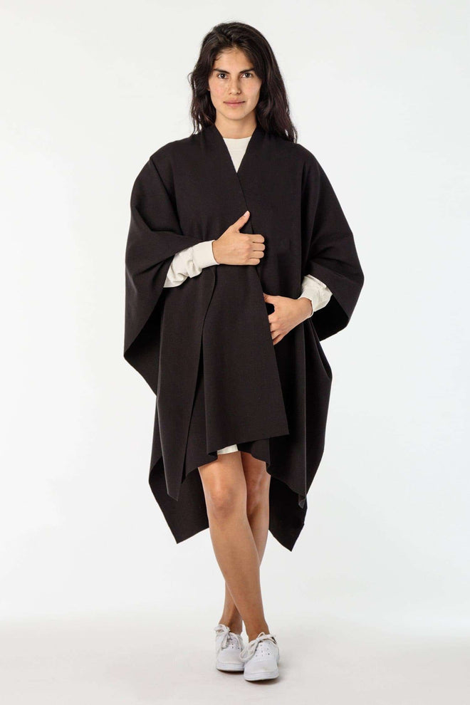 RHFR399GD - Heavy Cotton Rib Poncho