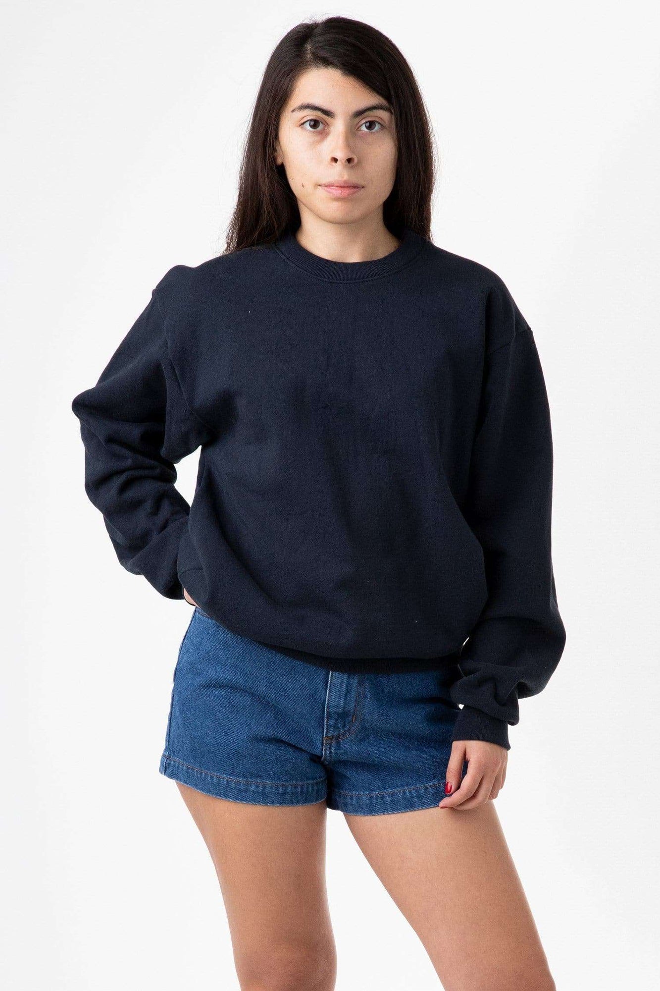 新発売の 14oz Heavy Fleece Sweat 14oz. Crewneck ANGELES Heavy