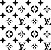 Louis Vuitton Logo Stencil