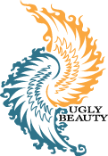 Ugly Beauty Logo Stencil