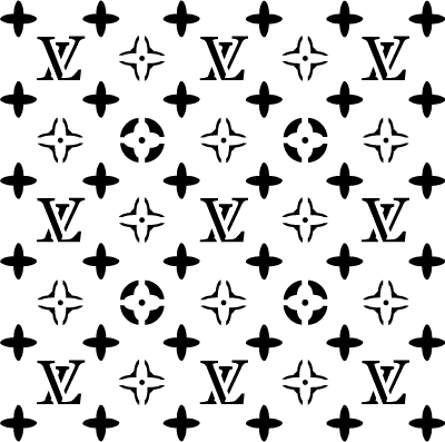 LV Pattern Stencil  Unshackled Creations