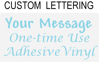 Custom Vinyl Stencil 200