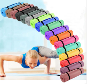 Yoga Mat Exercise Fitness Aerobic Gym Pilates Camping Non Slip 15