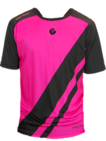 pink goalie jersey