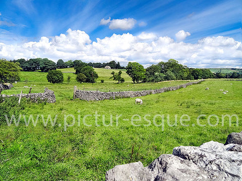 Road to Malham Yorkshire Dales National Park