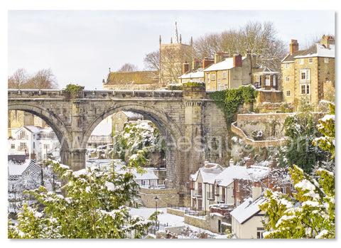 Traditional Knaresborough Christmas card