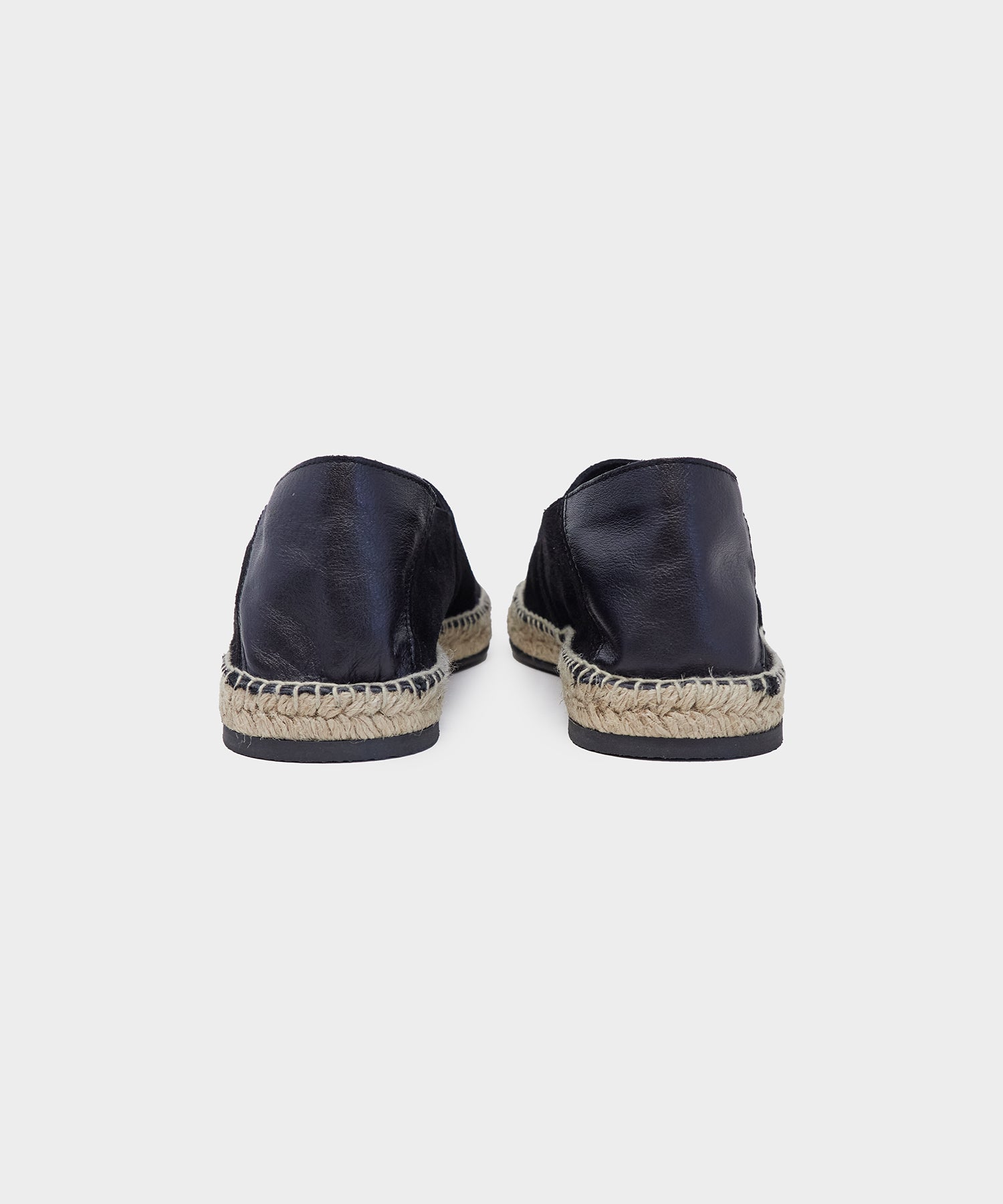 Nomad Suede Espadrille in Black