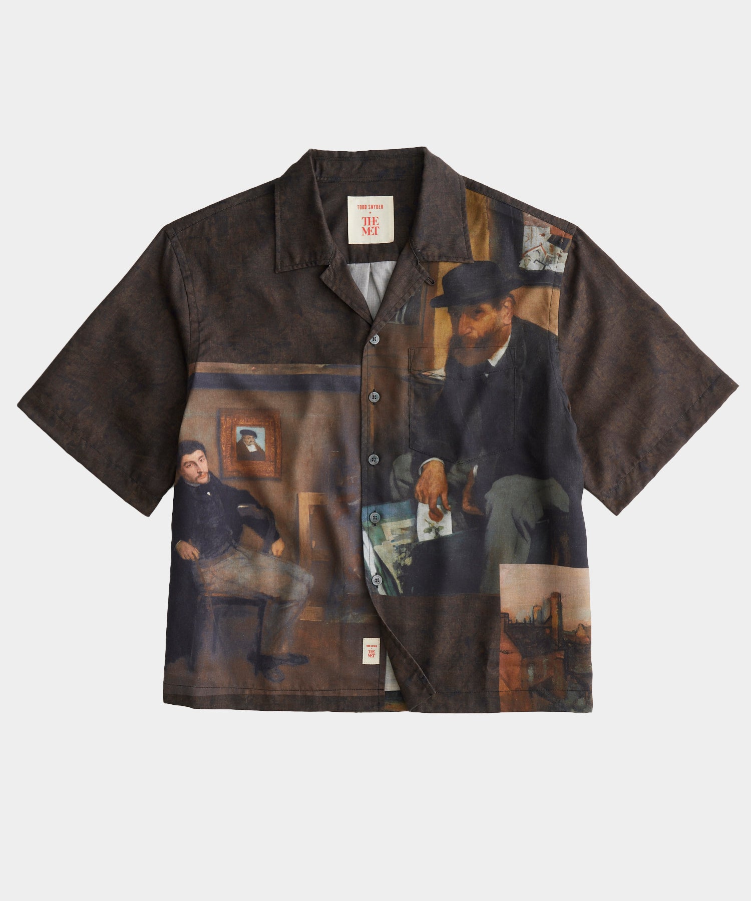 Todd Snyder X The Met Cropped Degas Shirt