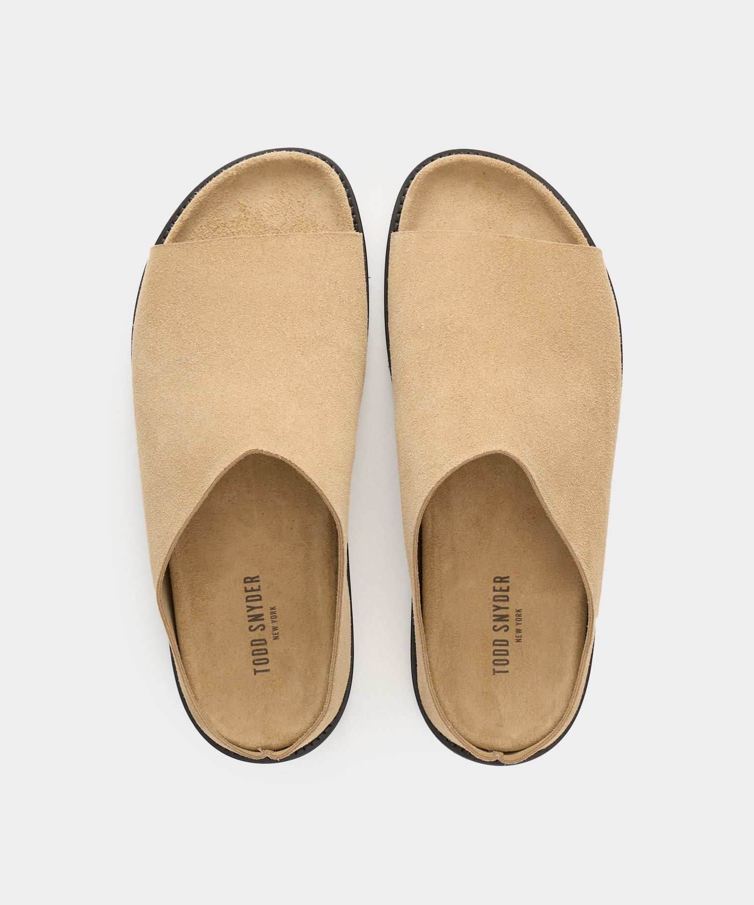 Nomad Suede Slide in Sand