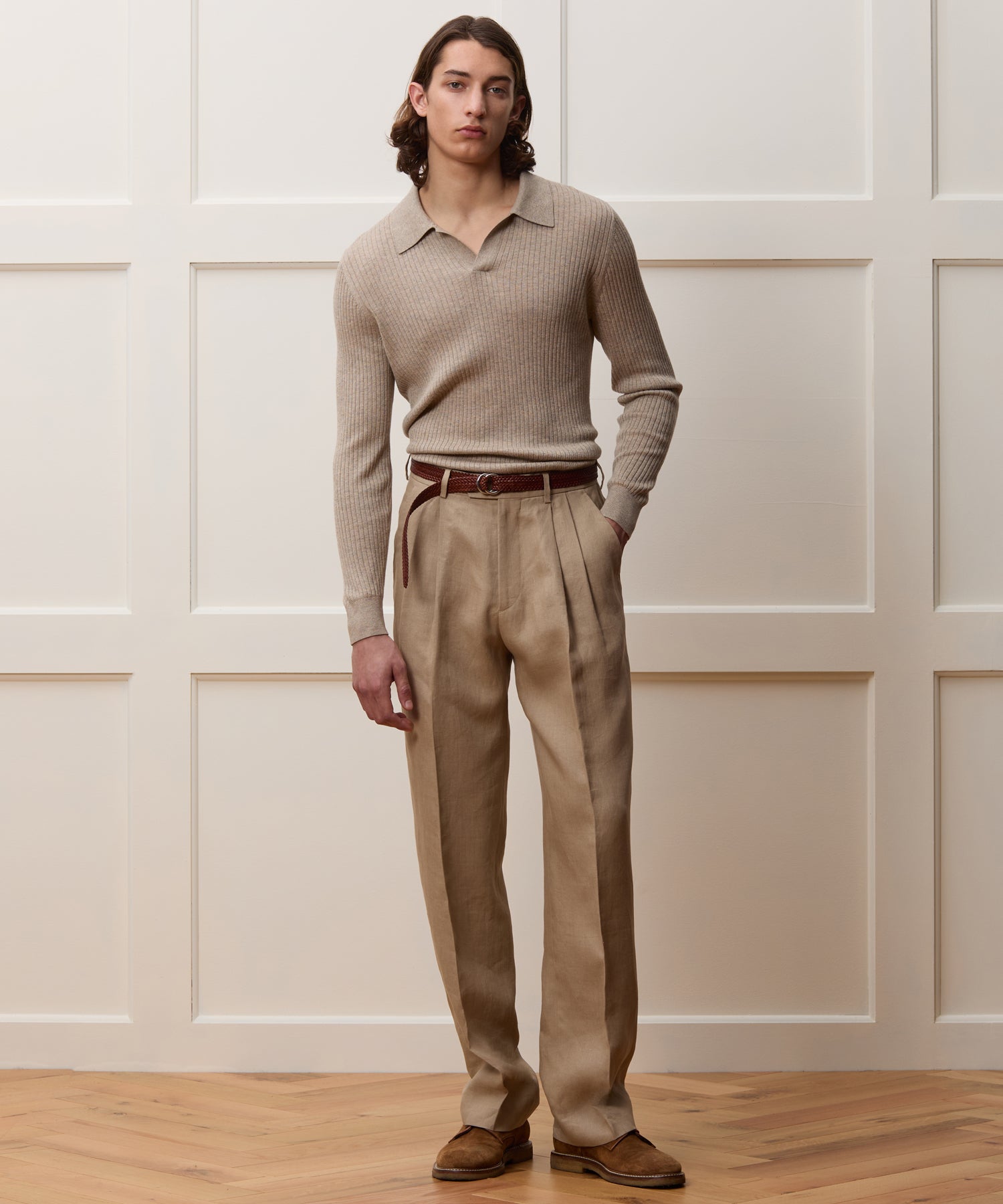 Italian Linen Wythe Trouser