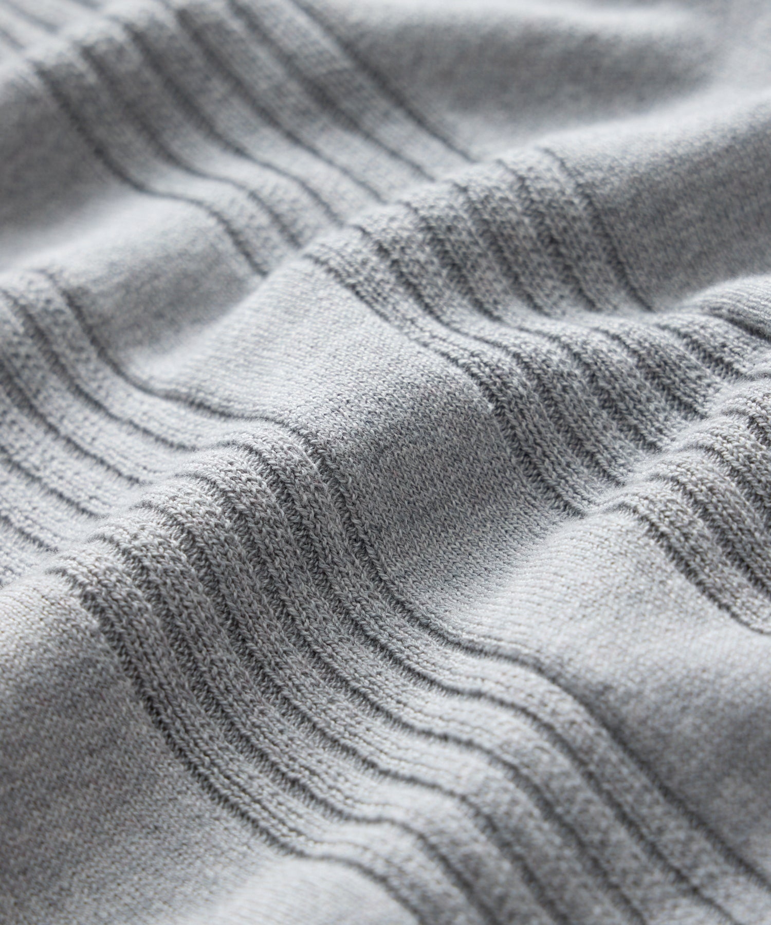 Silk-Cotton Tipped Sweater Polo