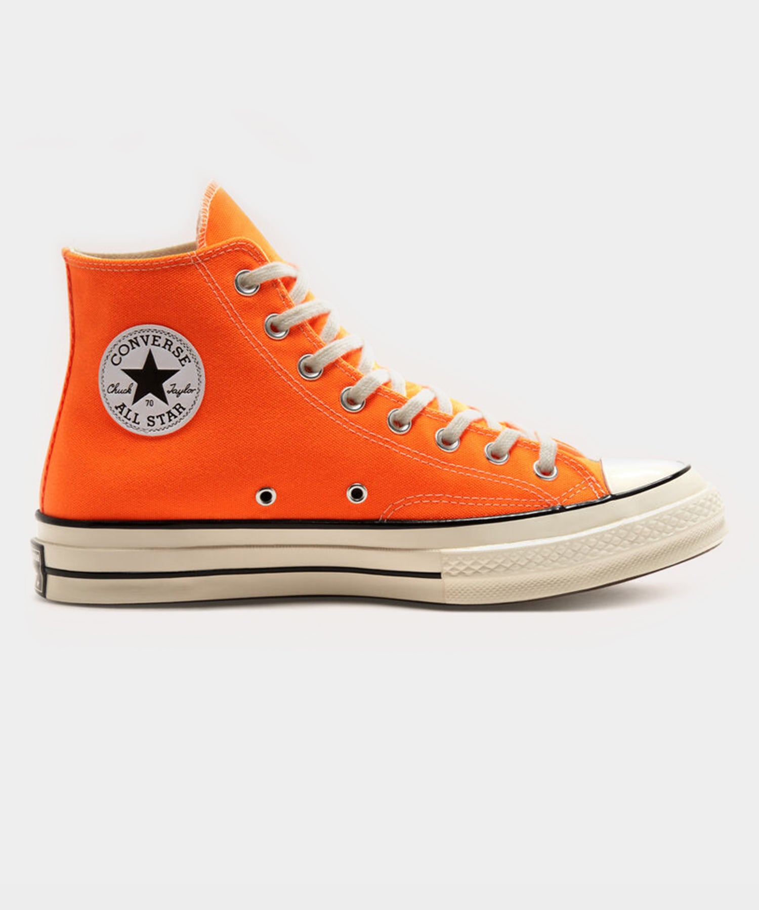 orange baby converse