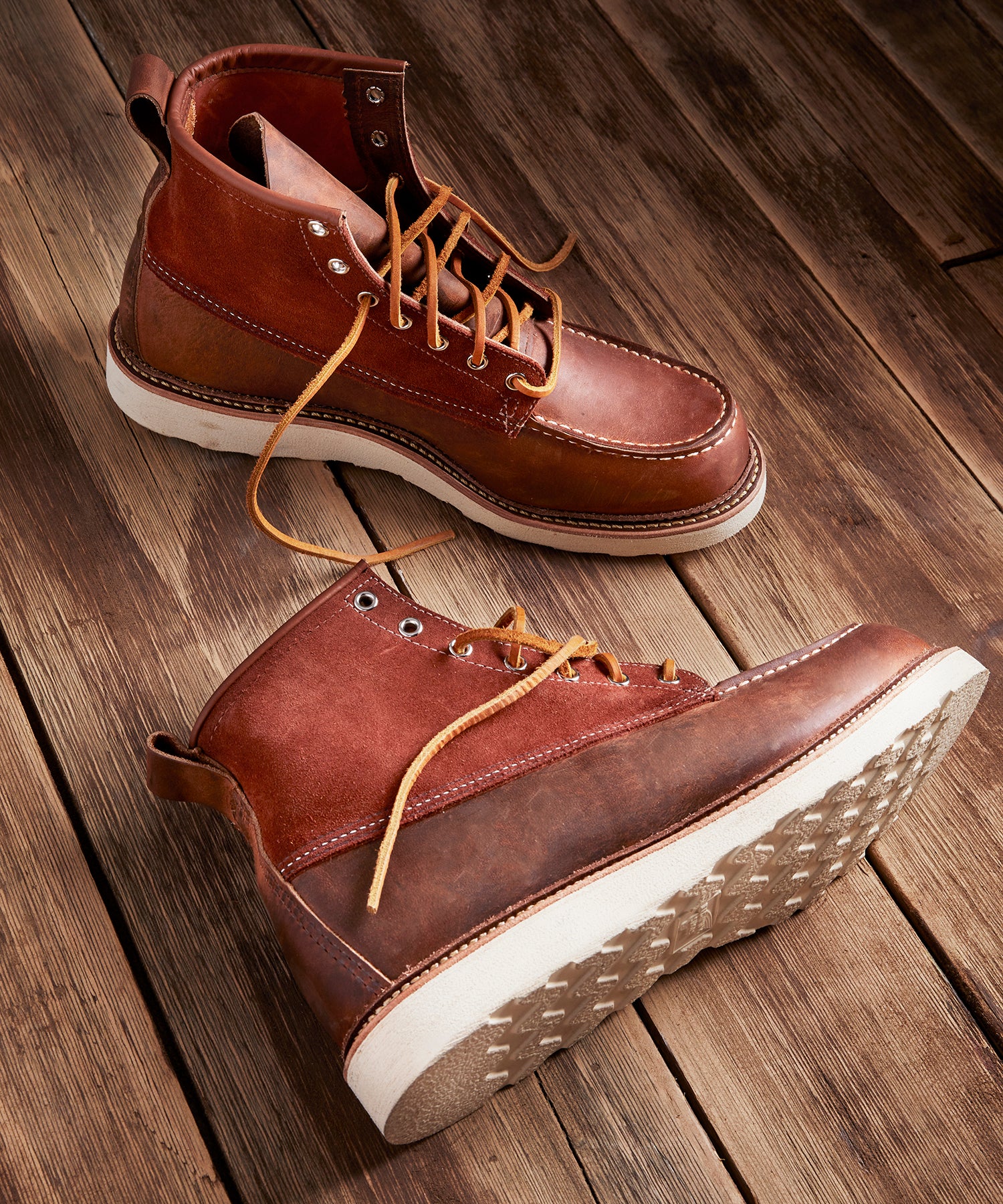 red wing moc toe safety toe