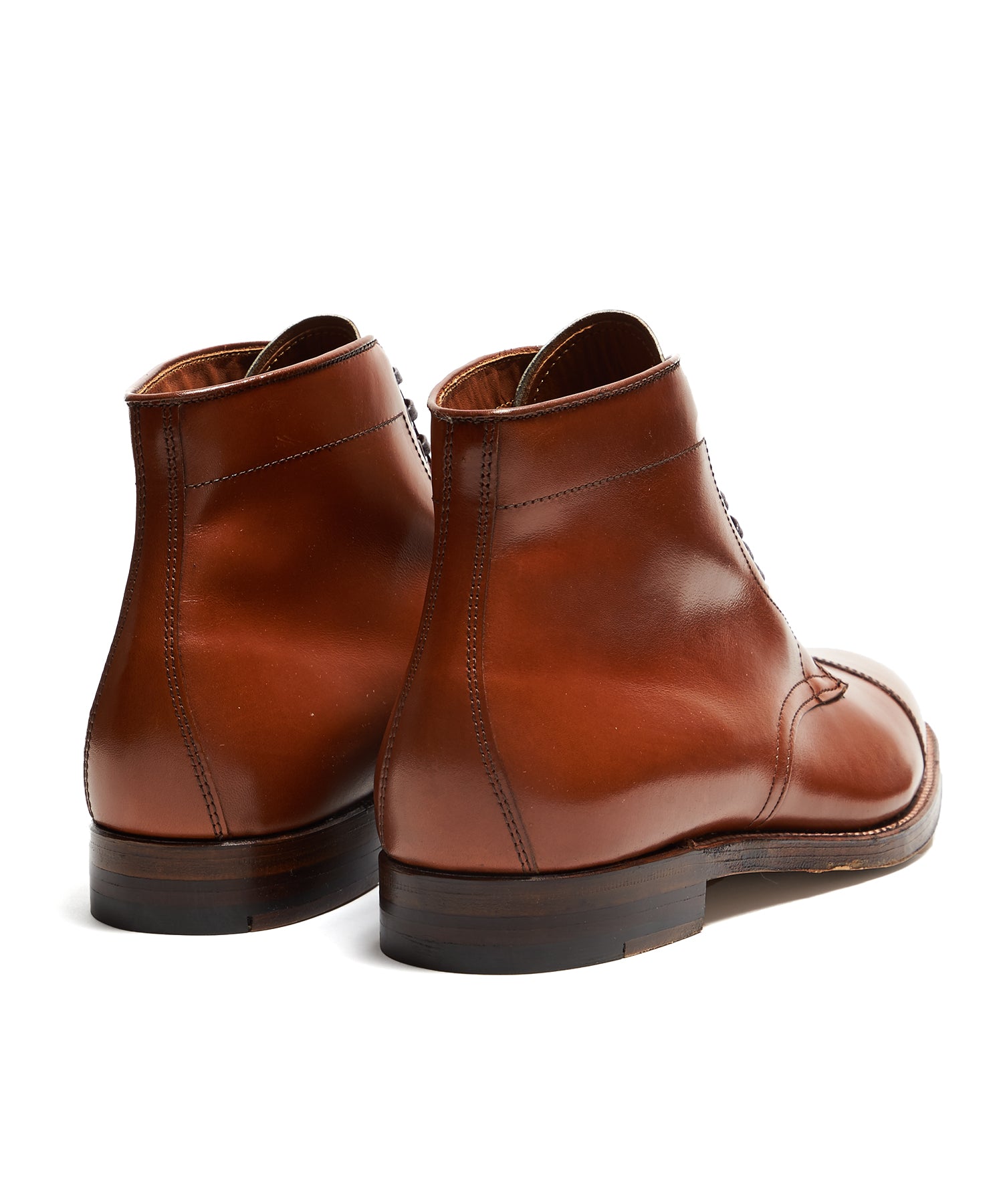 alden straight tip boot