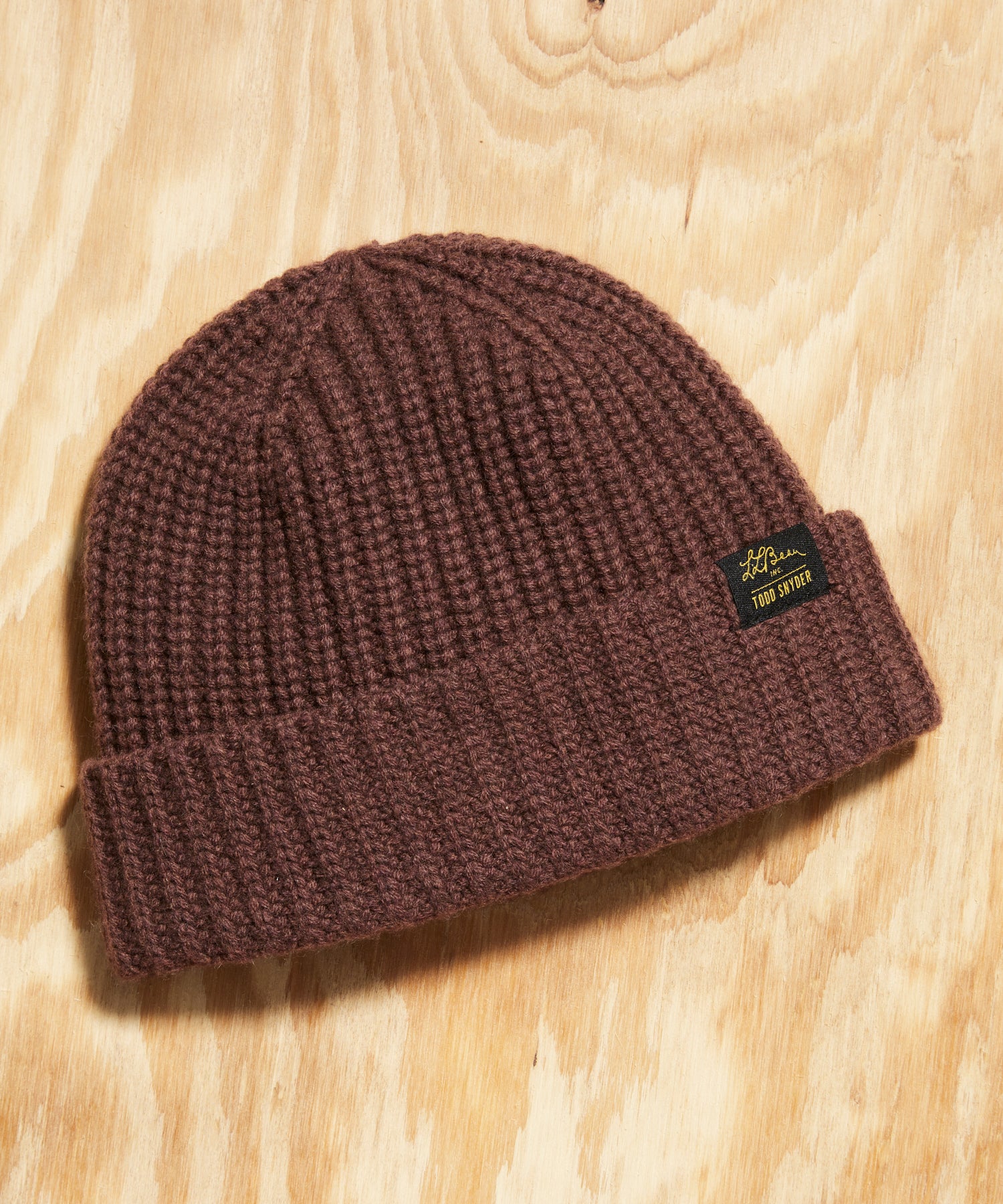 L.L.Bean x Todd Snyder Wool/Cashmere Watch Cap in Cocoa