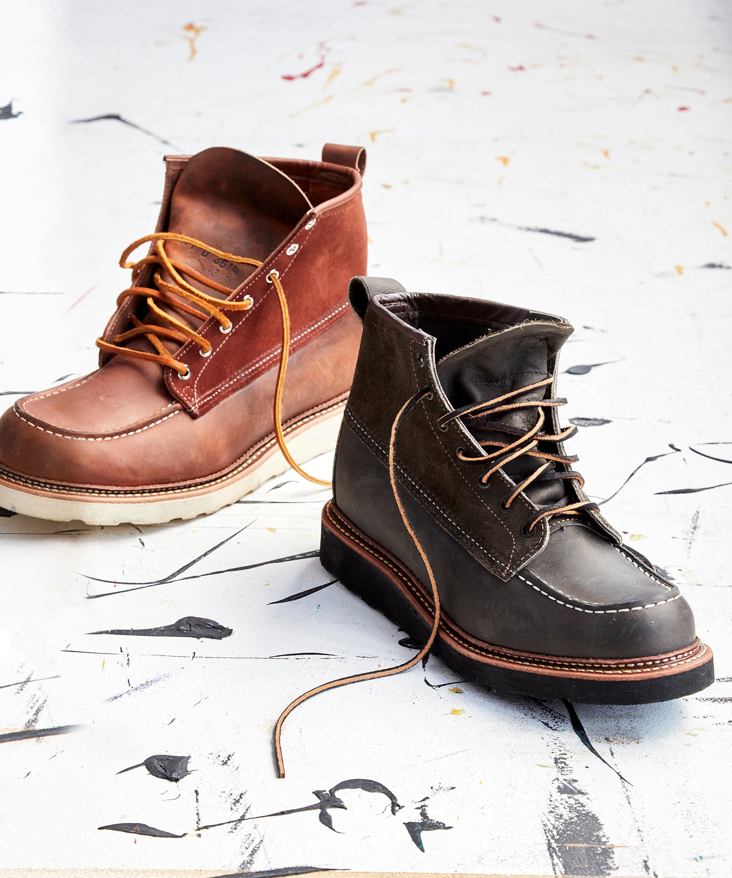 red wing type boots