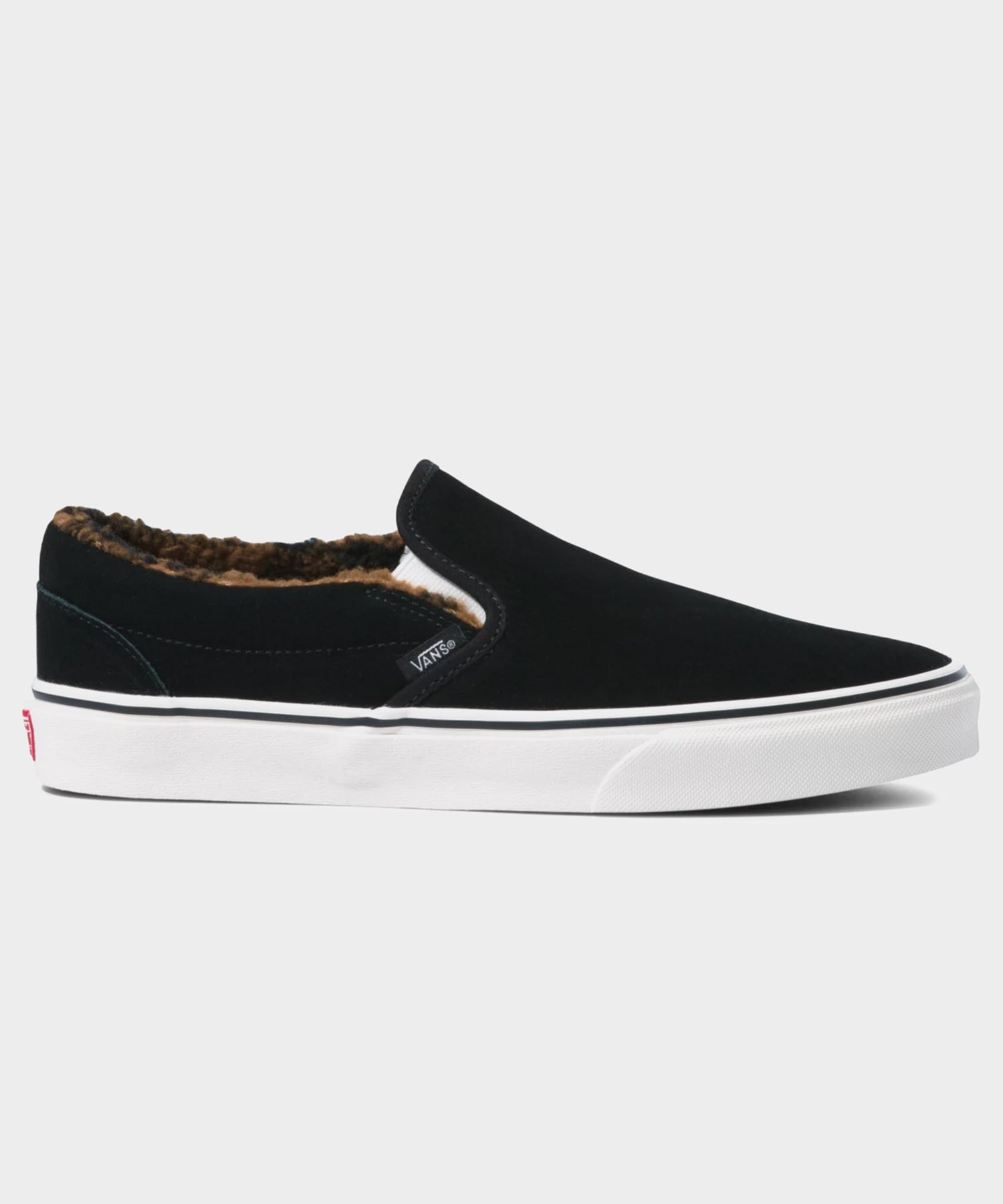 Vans Classic Slip-on (sherpa) in Black 