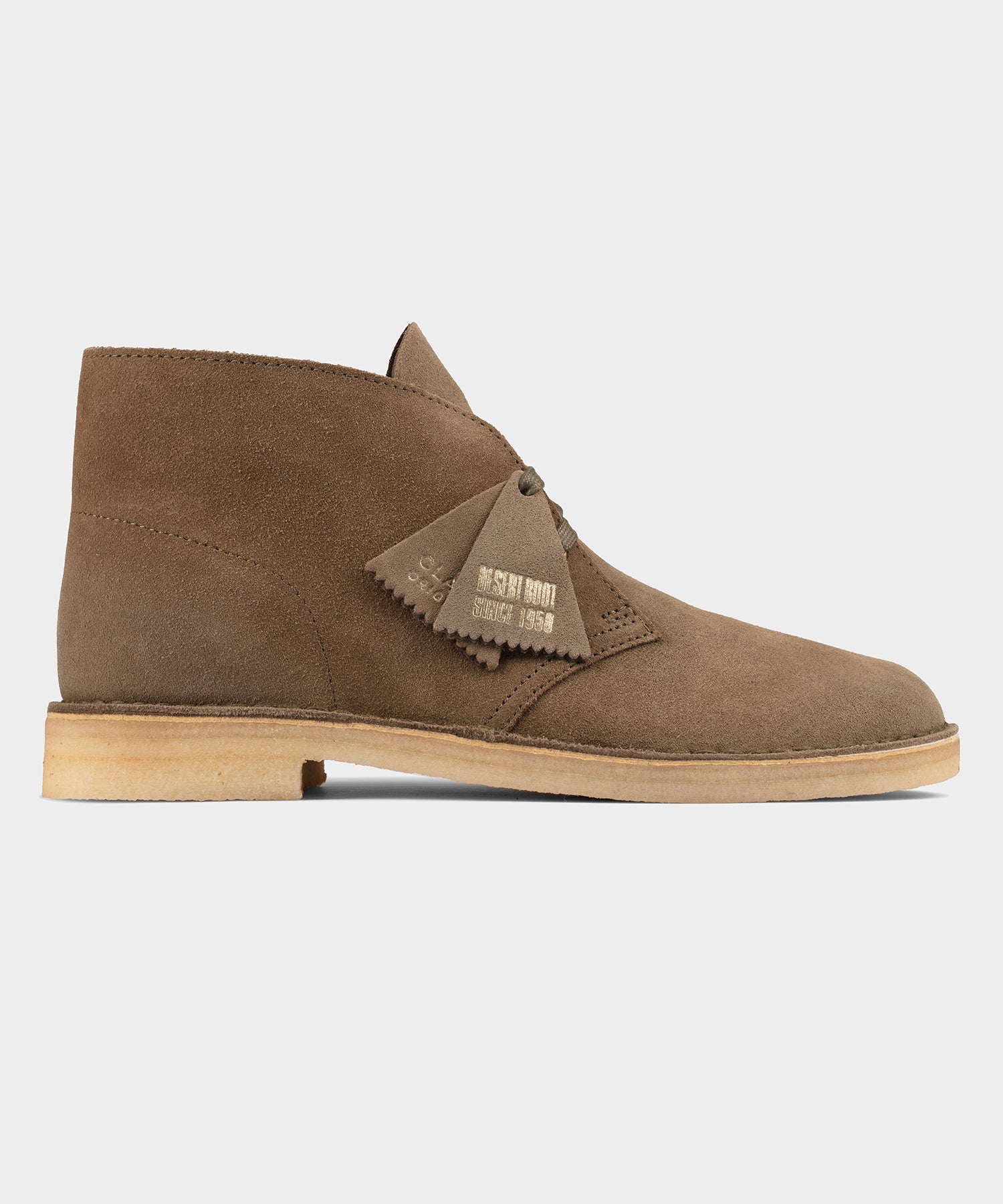 clarks wallabee olive suede