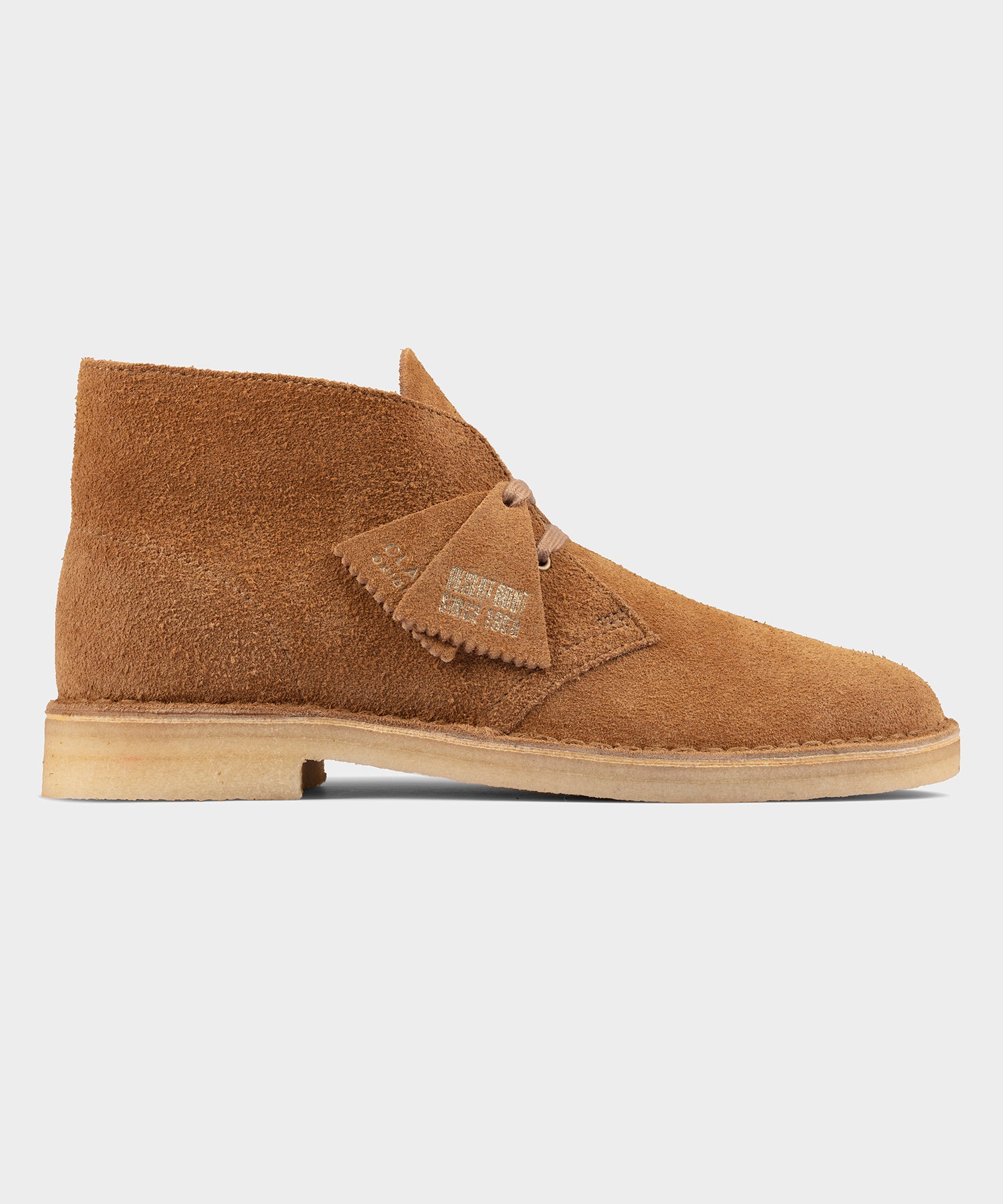 clarks desert brown suede