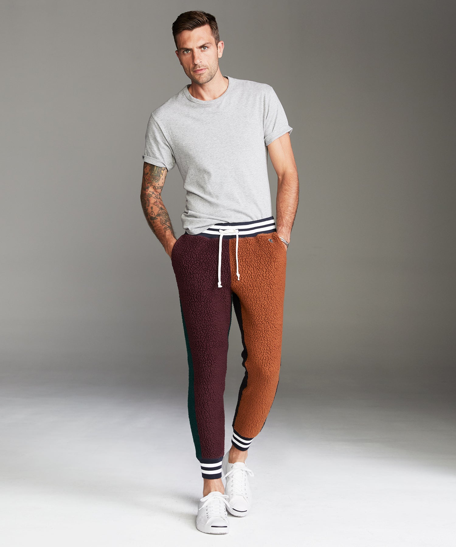 Color Block Polartec Sweatpant - Todd 