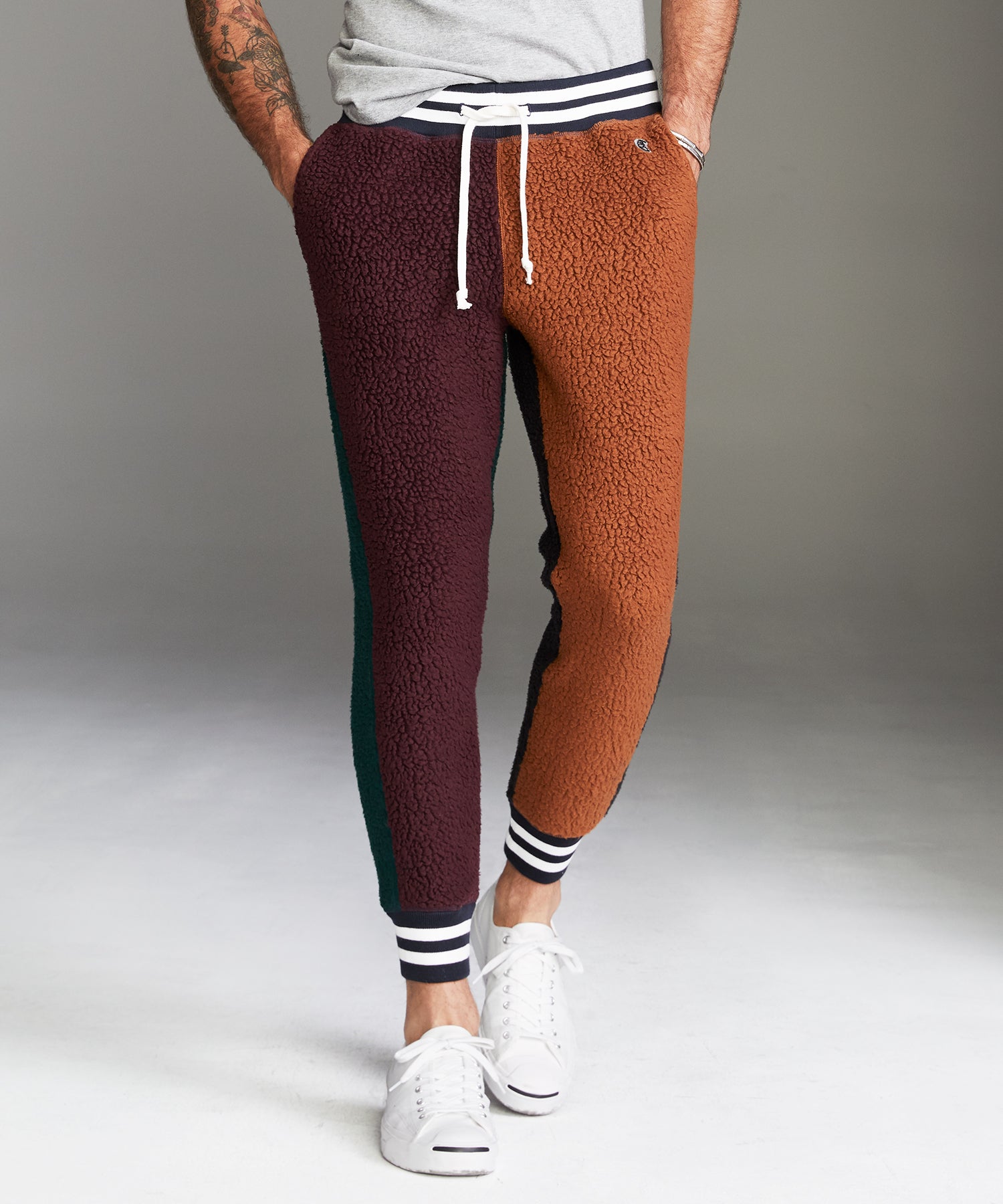 colorblock sweatpants