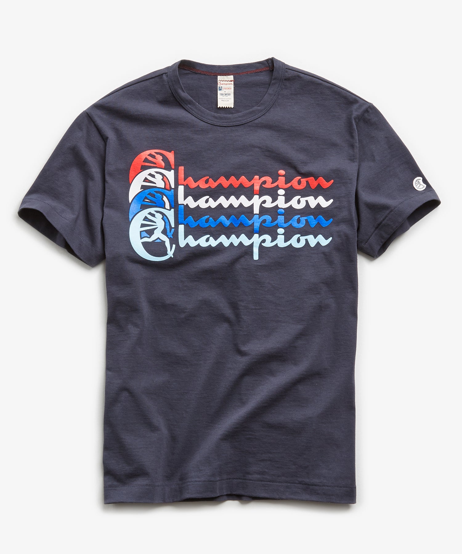 champion multicolor t shirt