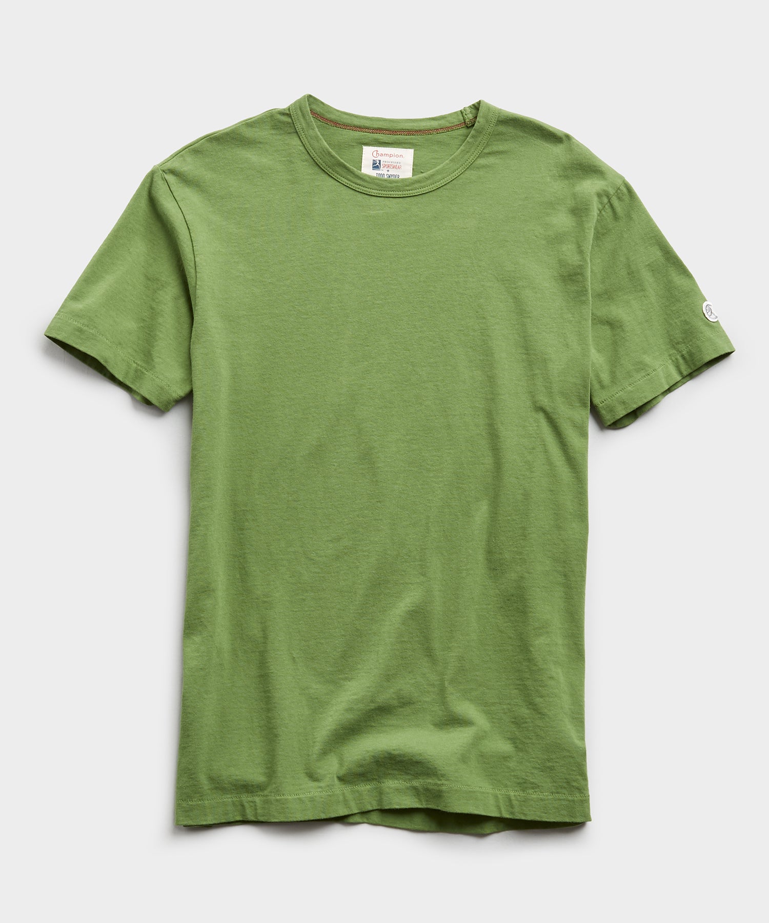Image of Champion Basic Jersey Tee in Guacamole