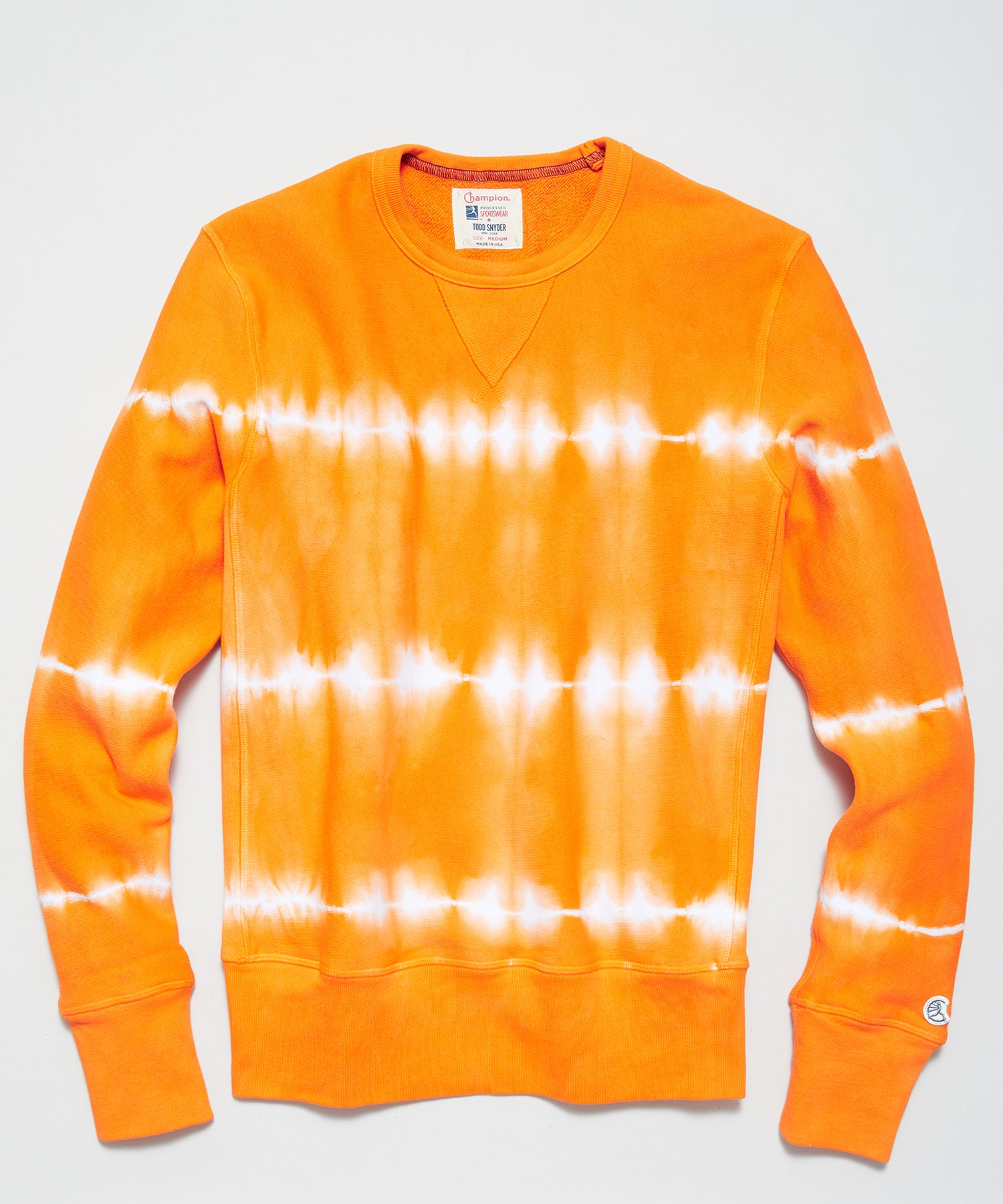 champion reverse weave orange