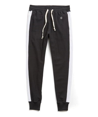 side stripe slim joggers