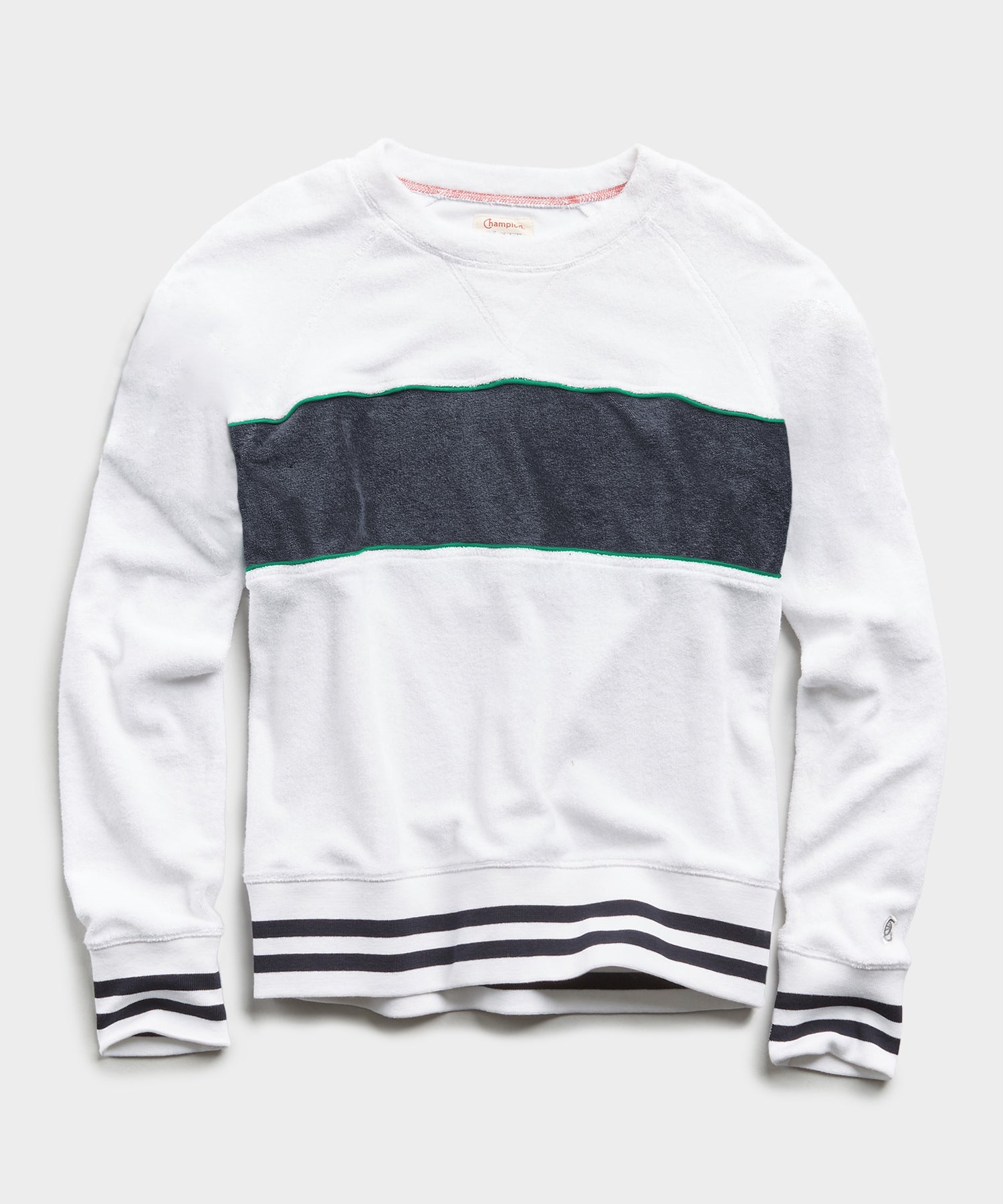 todd snyder champion colorblock hoodie