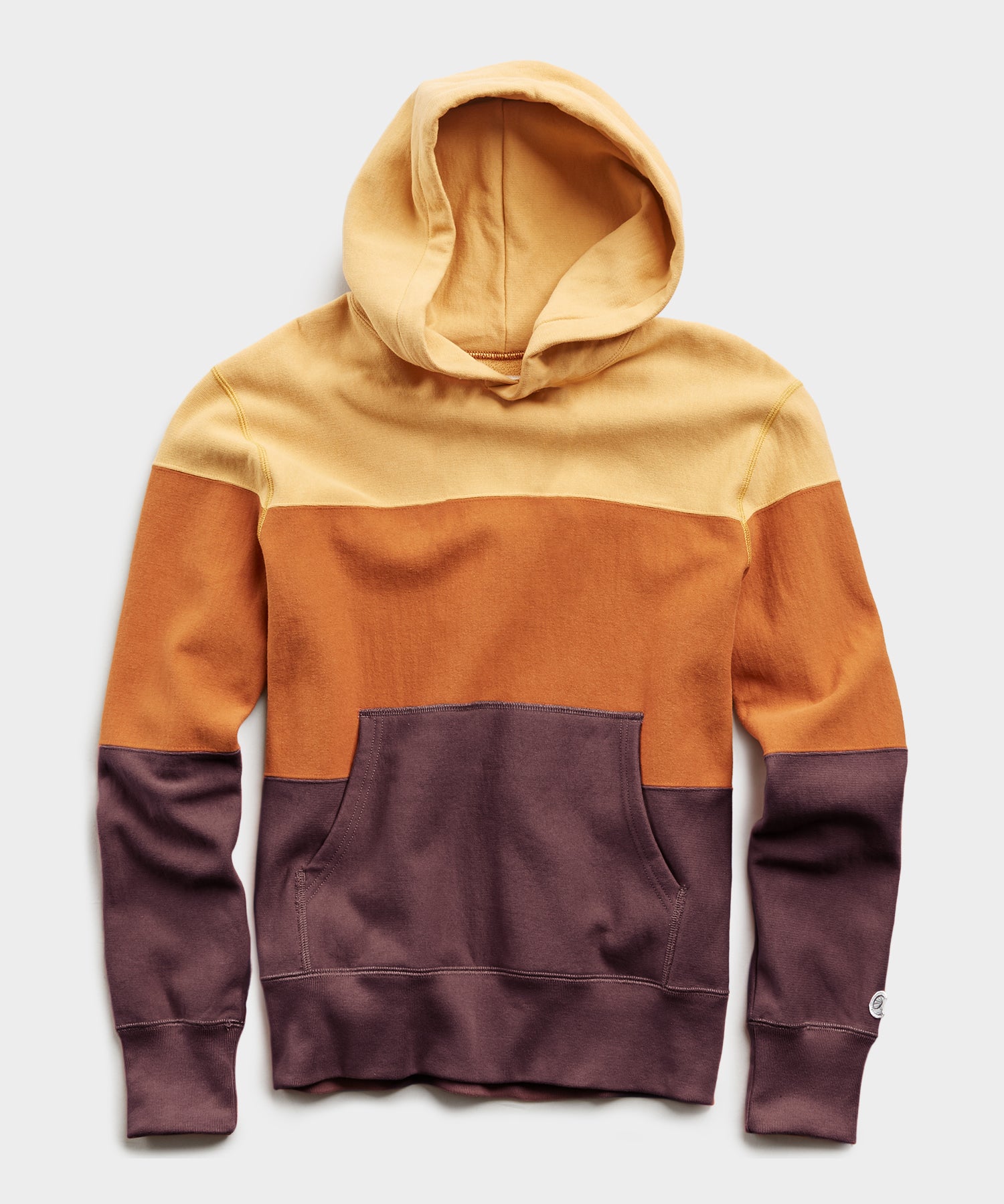 multi colored champion hoodie