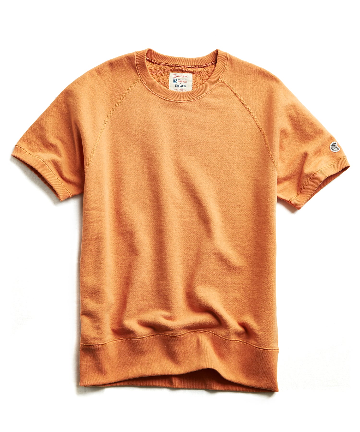 terry short sleeve sweatshirt