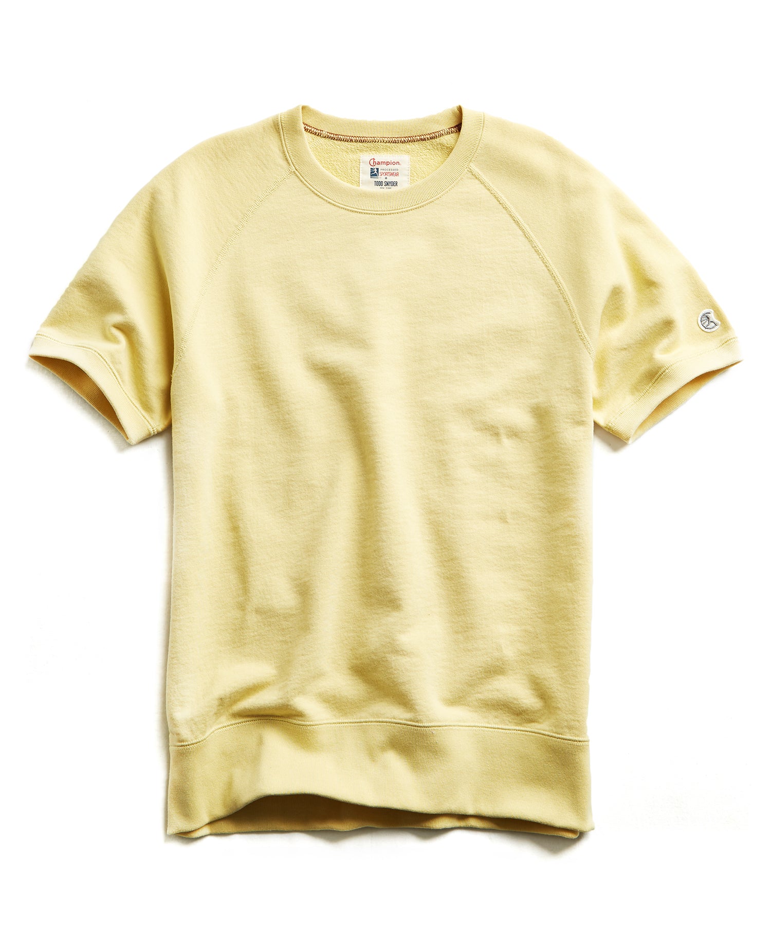 terry short sleeve sweatshirt