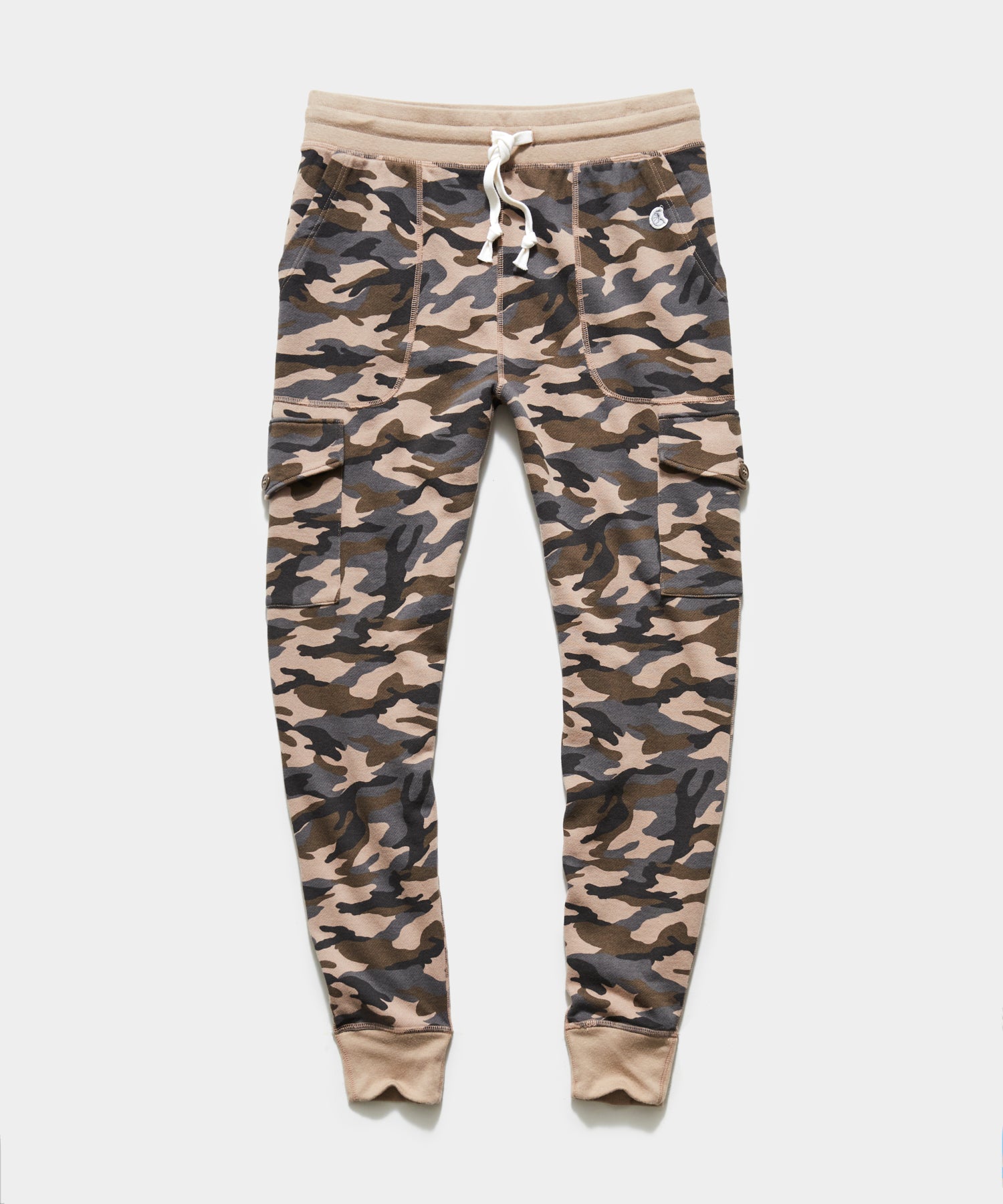 camouflage cargo sweatpants