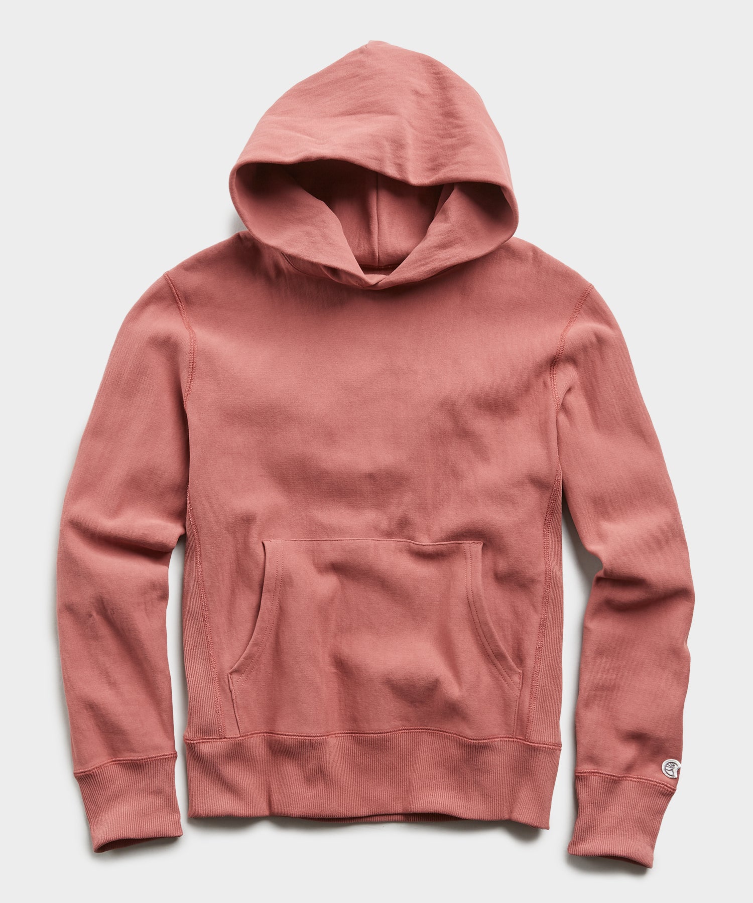 lightweight red hoodie