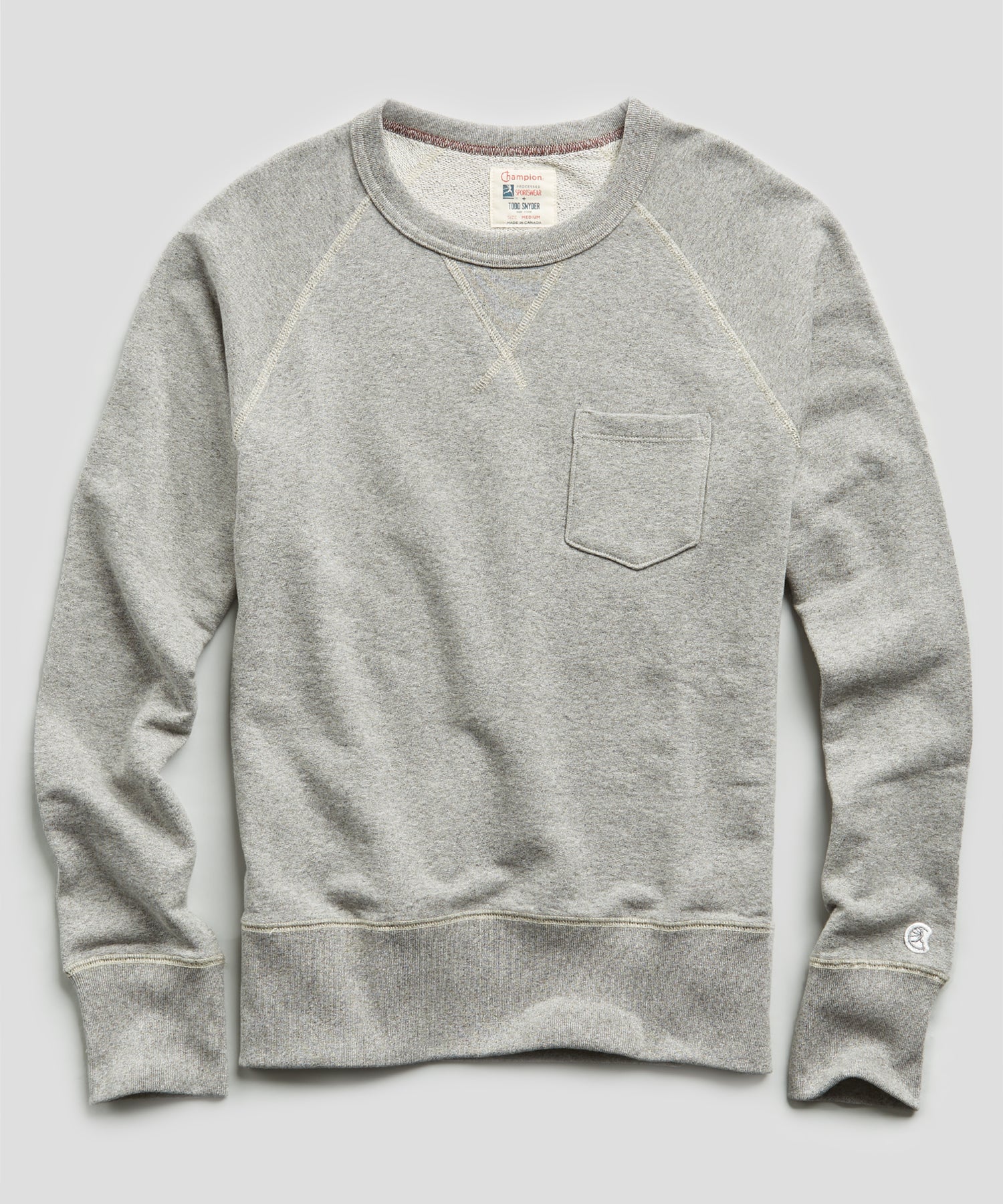 todd snyder champion crewneck sweatshirt