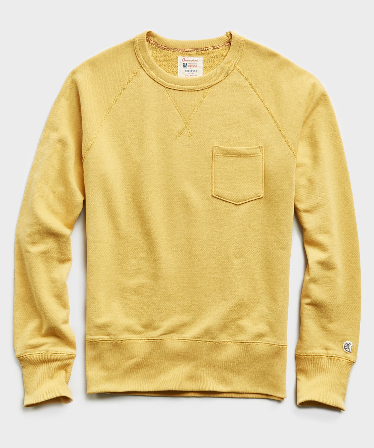 todd snyder champion pocket sweatshirt