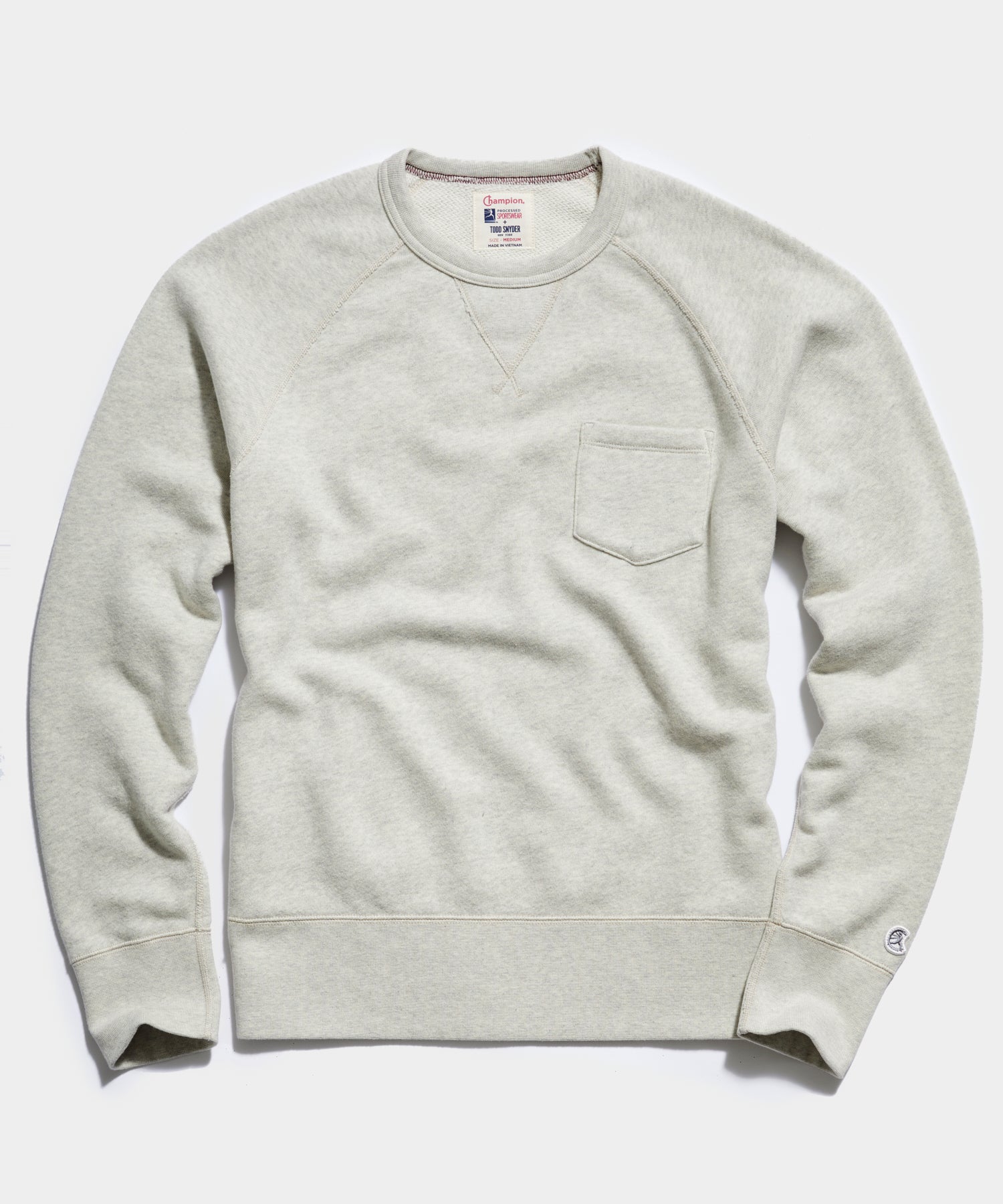 rrl fleece crewneck sweatshirt