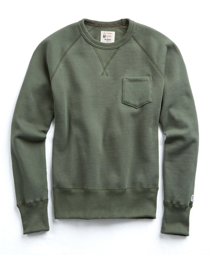 todd snyder classic pocket sweatshirt