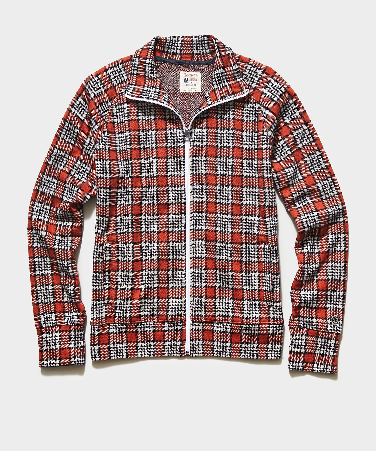 champion plaid jacket