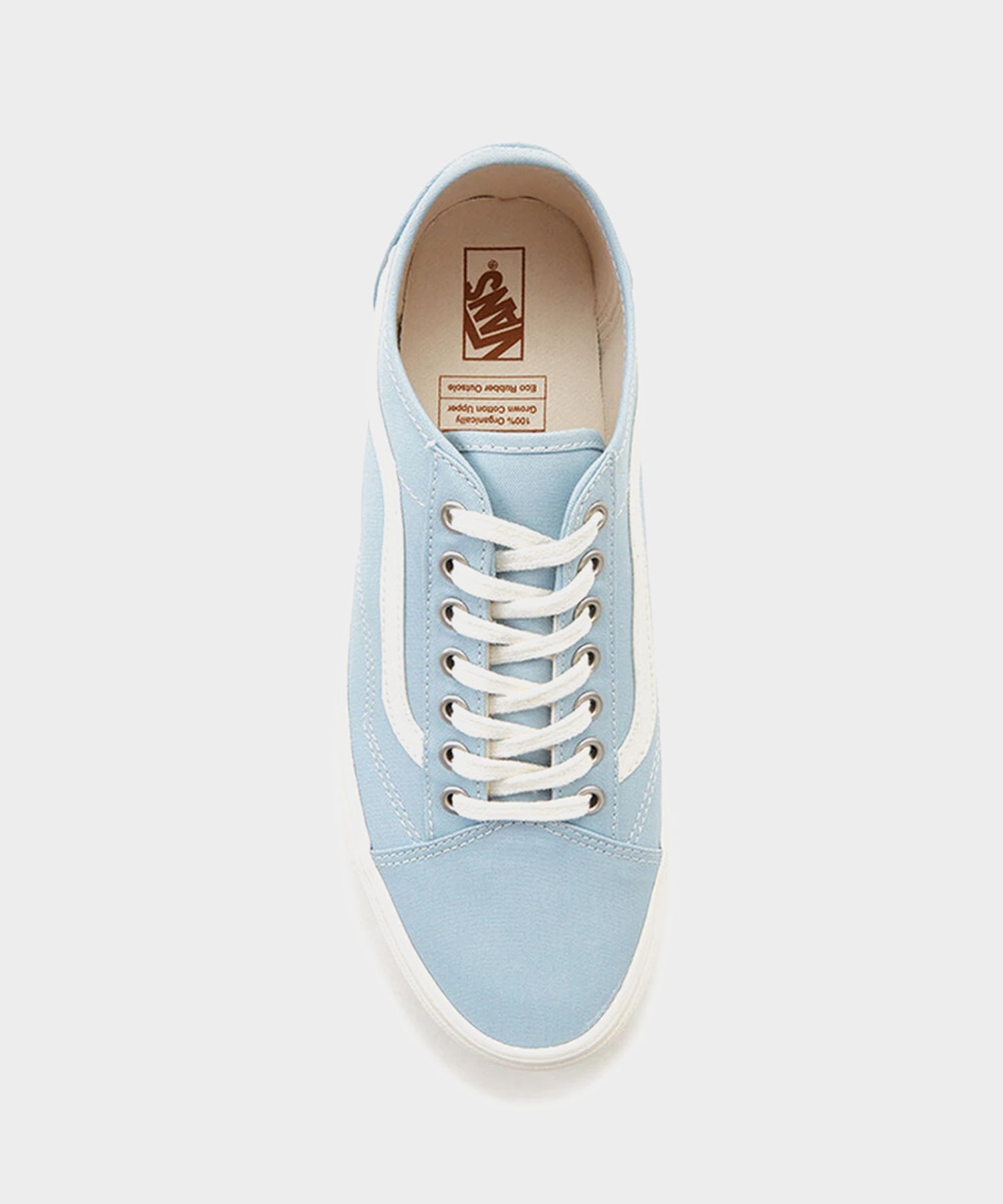 sky blue vans old skool