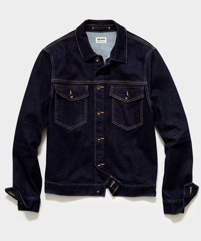 Men's Western Cowboy Denim Jacket Rugged Wear Unlined Trucker Jacket  Classic Fashion Distressed Jean Work Coats 2022 at  Men's Clothing  store