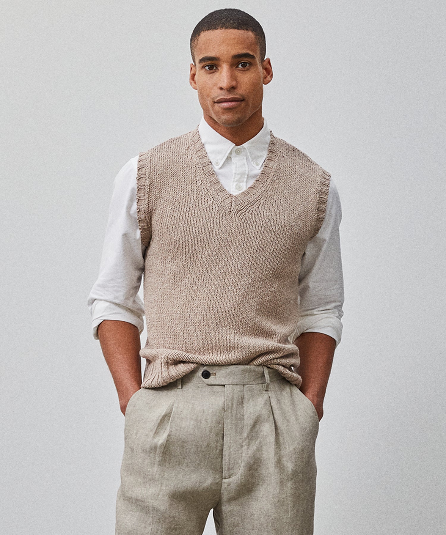 College sweater vest  Esprit Store