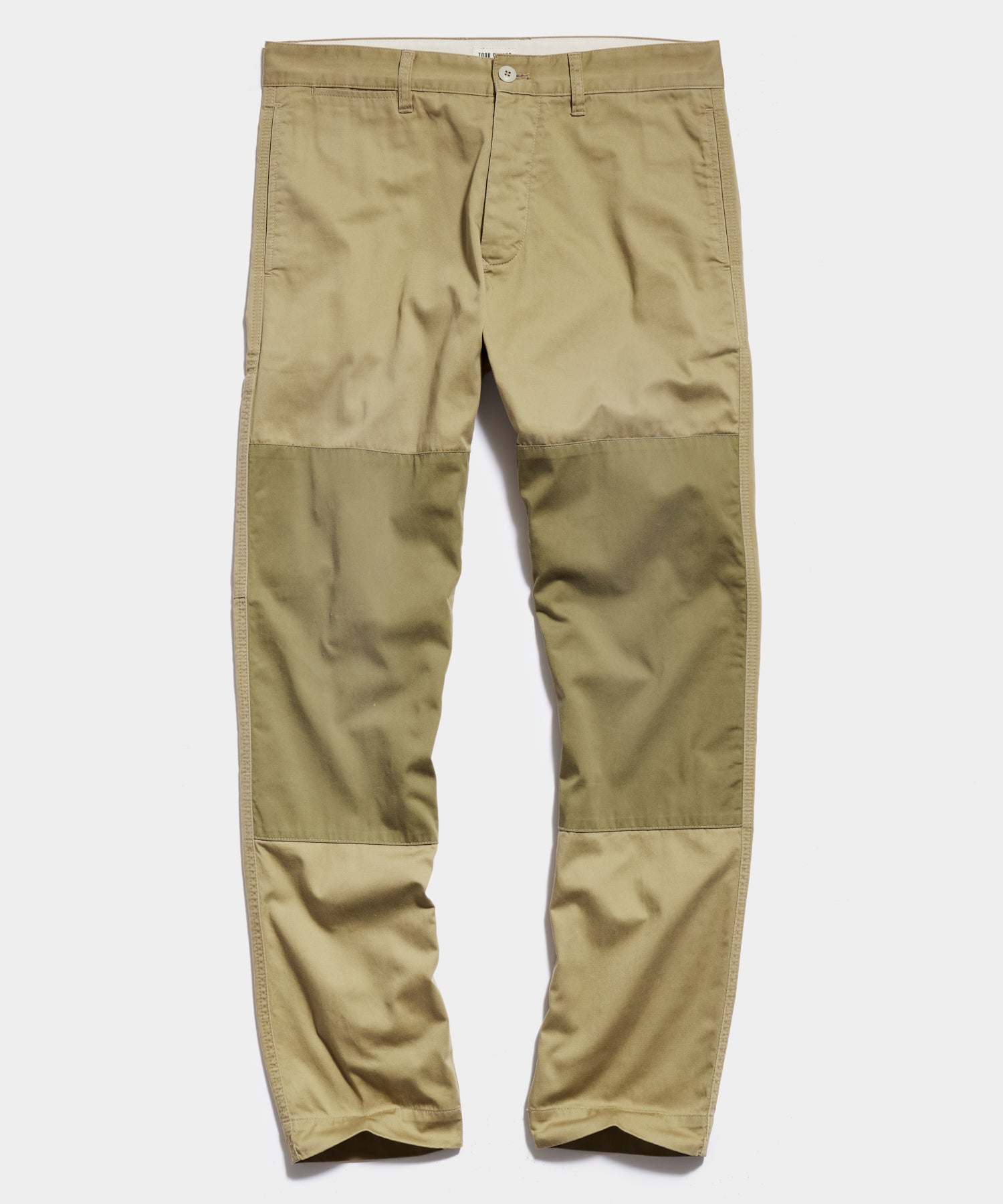 Japanese Patched Chore Pant in Khaki