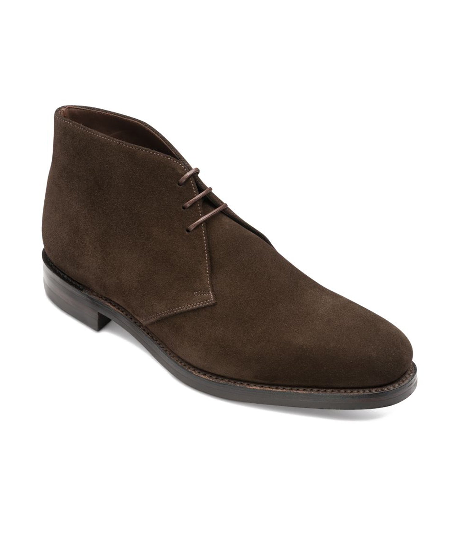 loake brown suede shoes